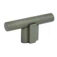 Giulio Knurled T Knob Verde